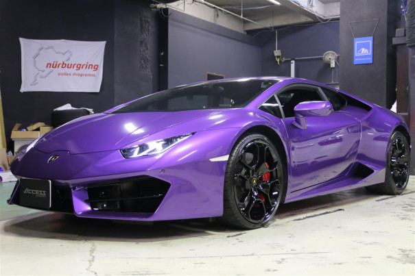 Lamborghini ｈｕｒａｃａｎ ｆｕｌｌｗｒａｐｉｎｇ アクセスエボリューション目黒店 Access Evolution Meguro