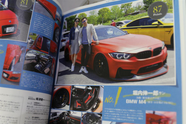 F82M4にGTSボンネット・HEXTUNING・フルラッピング 