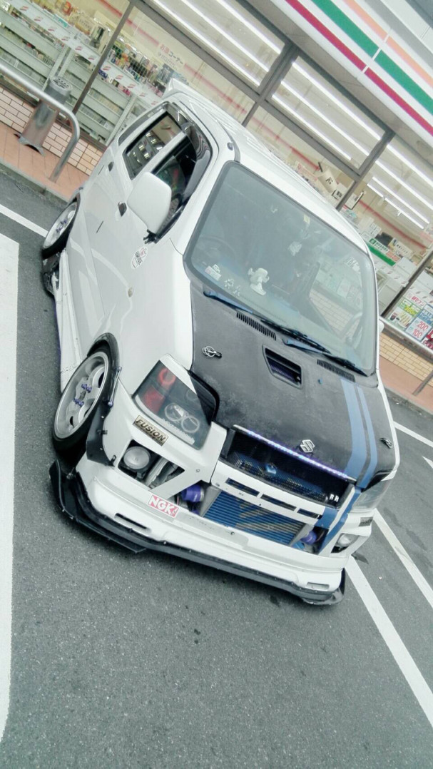 カスタム多数!MH21S ワゴンR さまざま リミテッド☆フルタップ車高調  