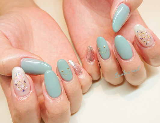 ニコちゃんネイル パラジェル登録店 Laule A Nail 若葉駅前徒歩7分