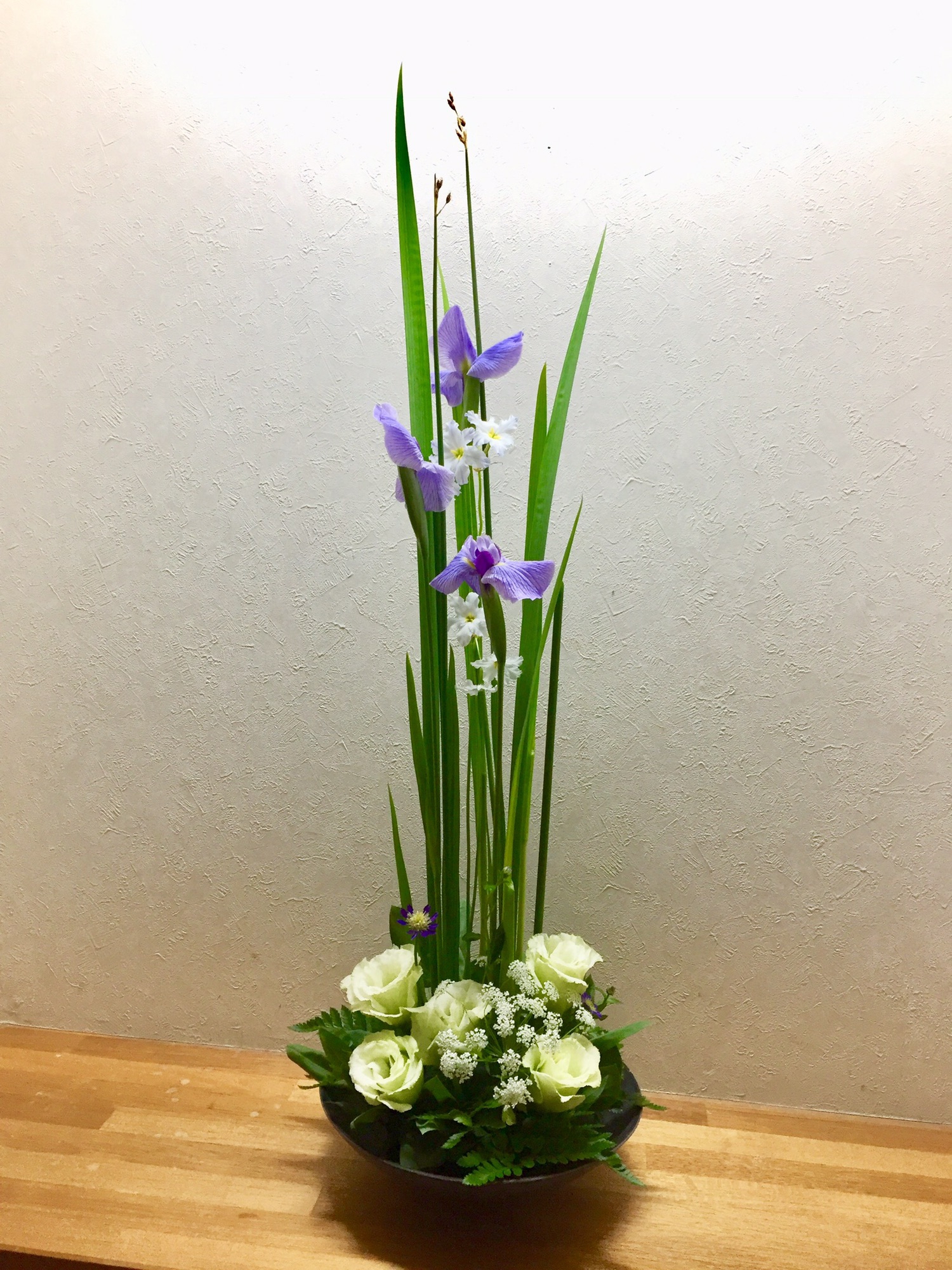 ✦端午の節句・我は武士なり！(ちりめん細工)ブリザーブドアレンジ⑤