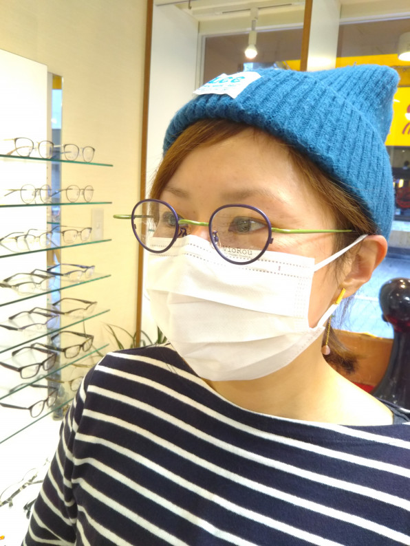 VioRou Sachie 強度近視にピッタリなメガネ | 豊中市の視覚に寄り添う 
