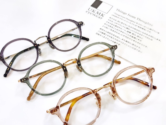 店舗用品 ukmk UKMK eyewear・新作『Tres』入荷 | メガネの宮川
