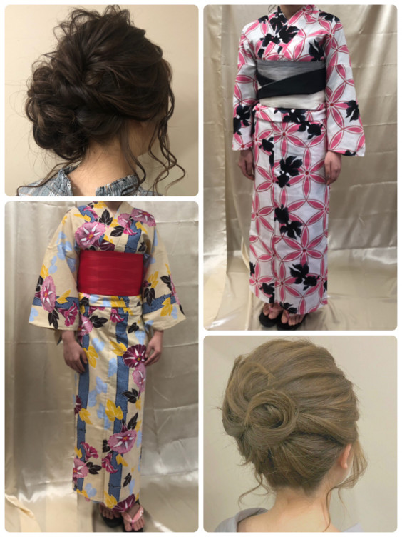 限定ヘア 浴衣着付け ヘアセットcoco 052 962