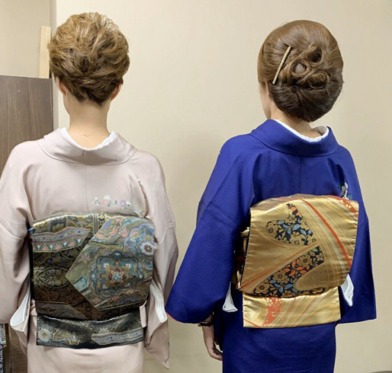 和髪ヘアセット 髪結 レンタル着物 ヘアセットcoco 052 228 2922