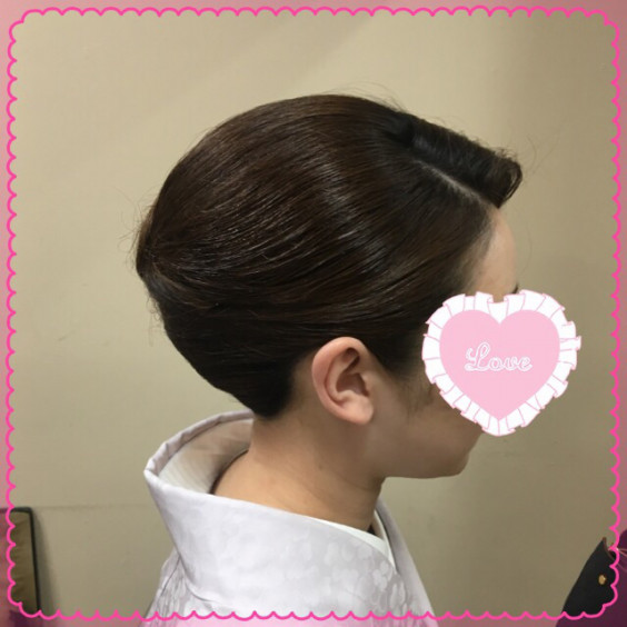 着物ヘアセット ヘアセットcoco