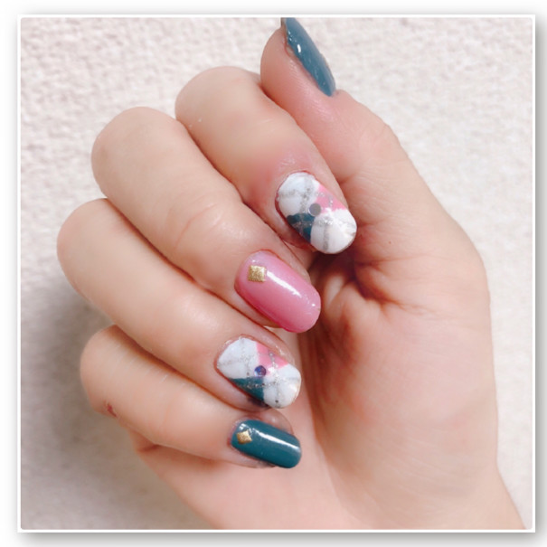 セルフネイル 第3弾 京都の美容院 Nyny Momoテラス六地蔵店