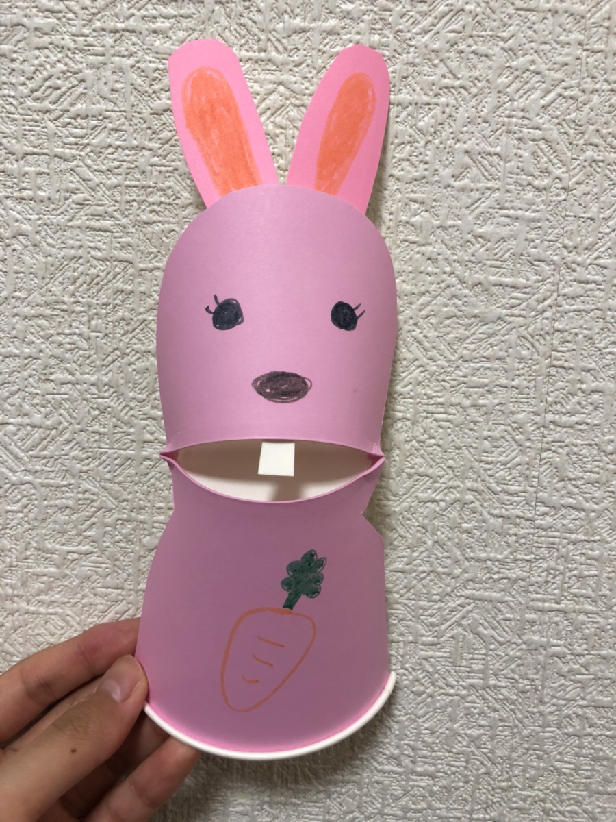 紙コップで簡単工作 パクパク人形 ル アンジェ Yokohama