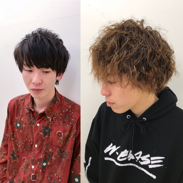 メンズのカラーリングも様々 兵庫の美容院 Nyny 加古川店 ブログ