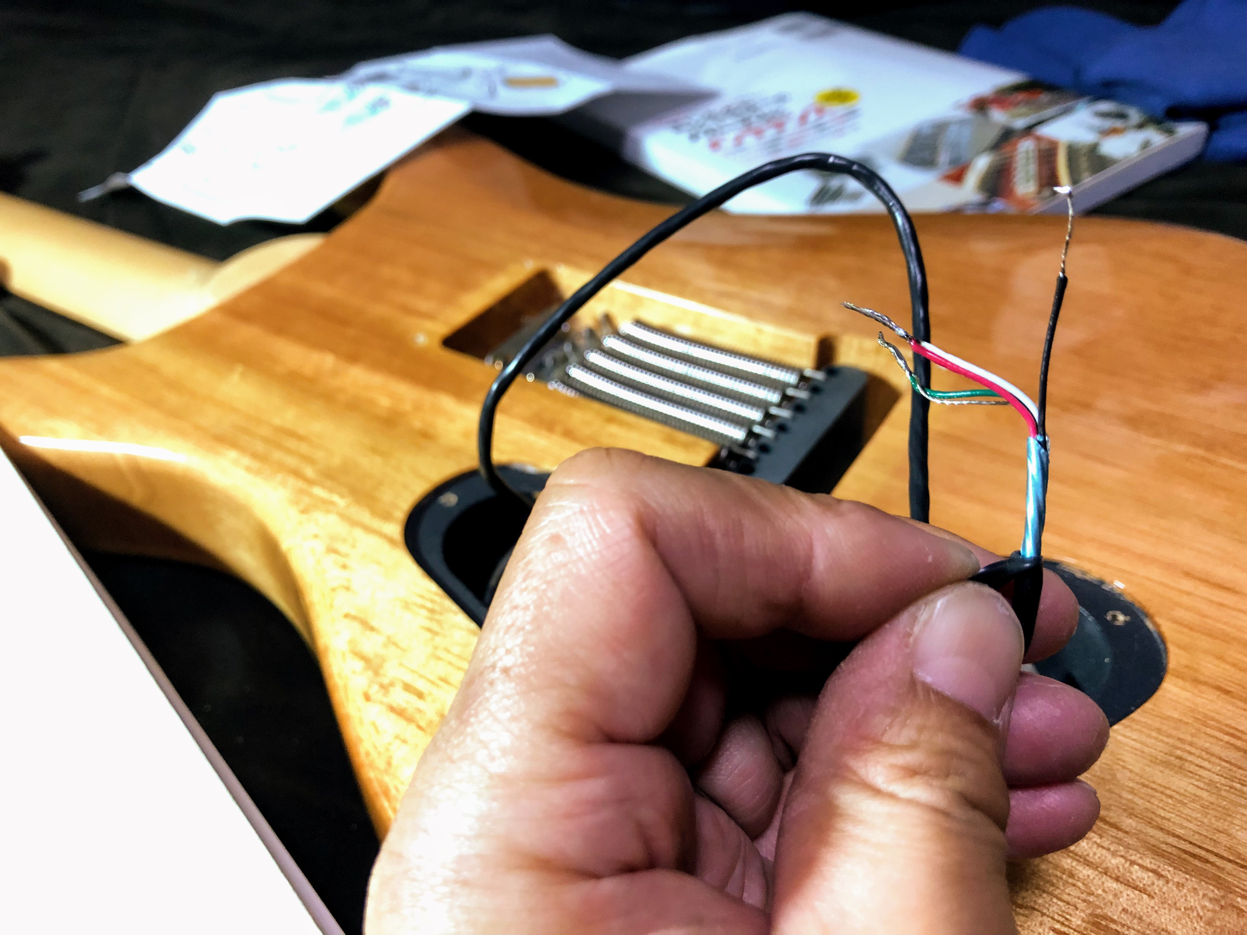 PRS SE Custom 24 ピックアップ交換 | TAKIGUCHIKE