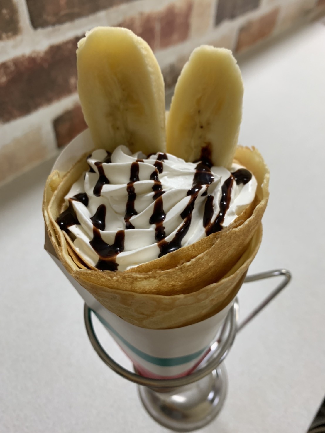 話題の人気 ひよこちゃん （基本メニュー バナナチョコアーモンドクレープ その他