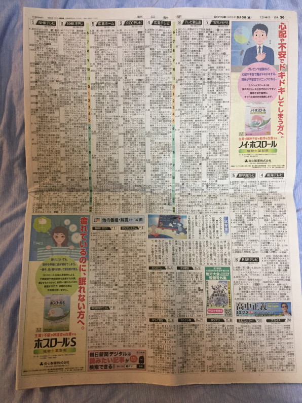 新着コレクション046 朝日新聞 備後版 くどけんの新聞放浪記