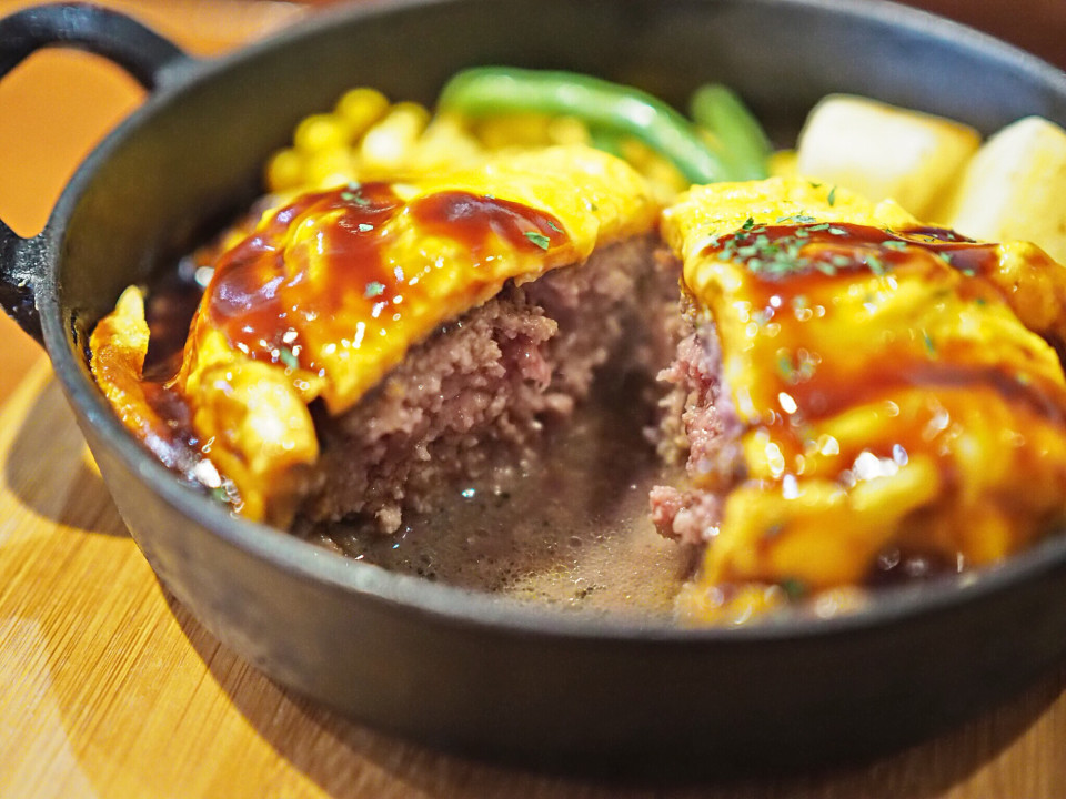 はこざきランプのオムバーグ あいこメモ
