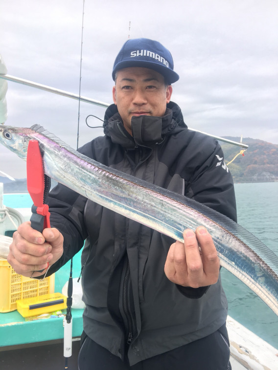 12月22日 タチウオ 広島県呉市川尻漁業協同組合所属 遊漁船平成丸