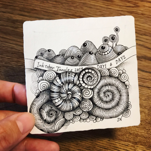 ゼンタングルのパターンあれこれ 成冨史絵のゼンタングル ゼンタングルのパターンあれこれ 成冨史絵のゼンタングル