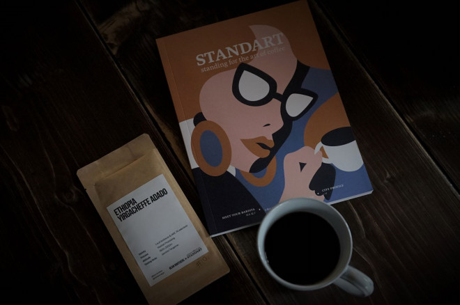 お気に入りの雑誌とコーヒーとまったりな時間 Aotani Coffee ｱｵﾀﾆｺｰﾋｰ