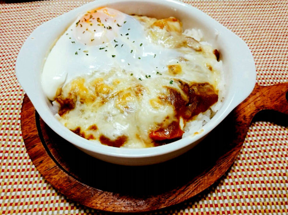 残ったカレーで カレードリア わかぞうのんびりご飯