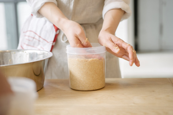 手作り味噌セット 麹 と 味噌 と ワークショップ の 三七味噌