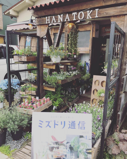 Hanatoki ミズドリ通信設置店舗 ミズドリ企画室