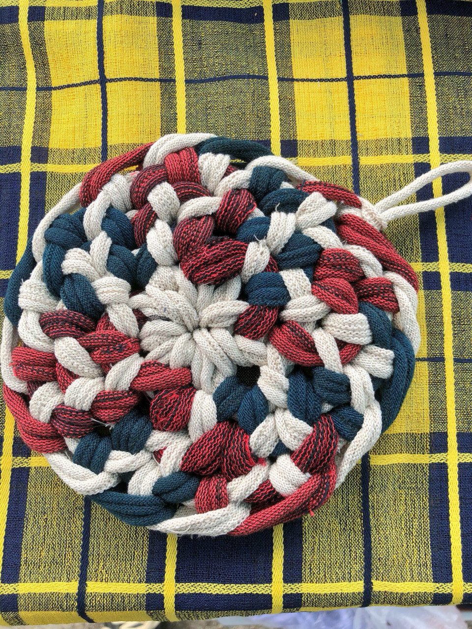 靴下の輪っか ハギレからマットの編み方 Sure手作り屋さん