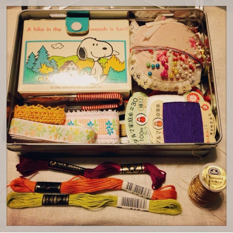 裁縫箱を手作りしてみた ぬいこのぬい工房 裁縫箱を手作りしてみた ぬいこのぬい工房