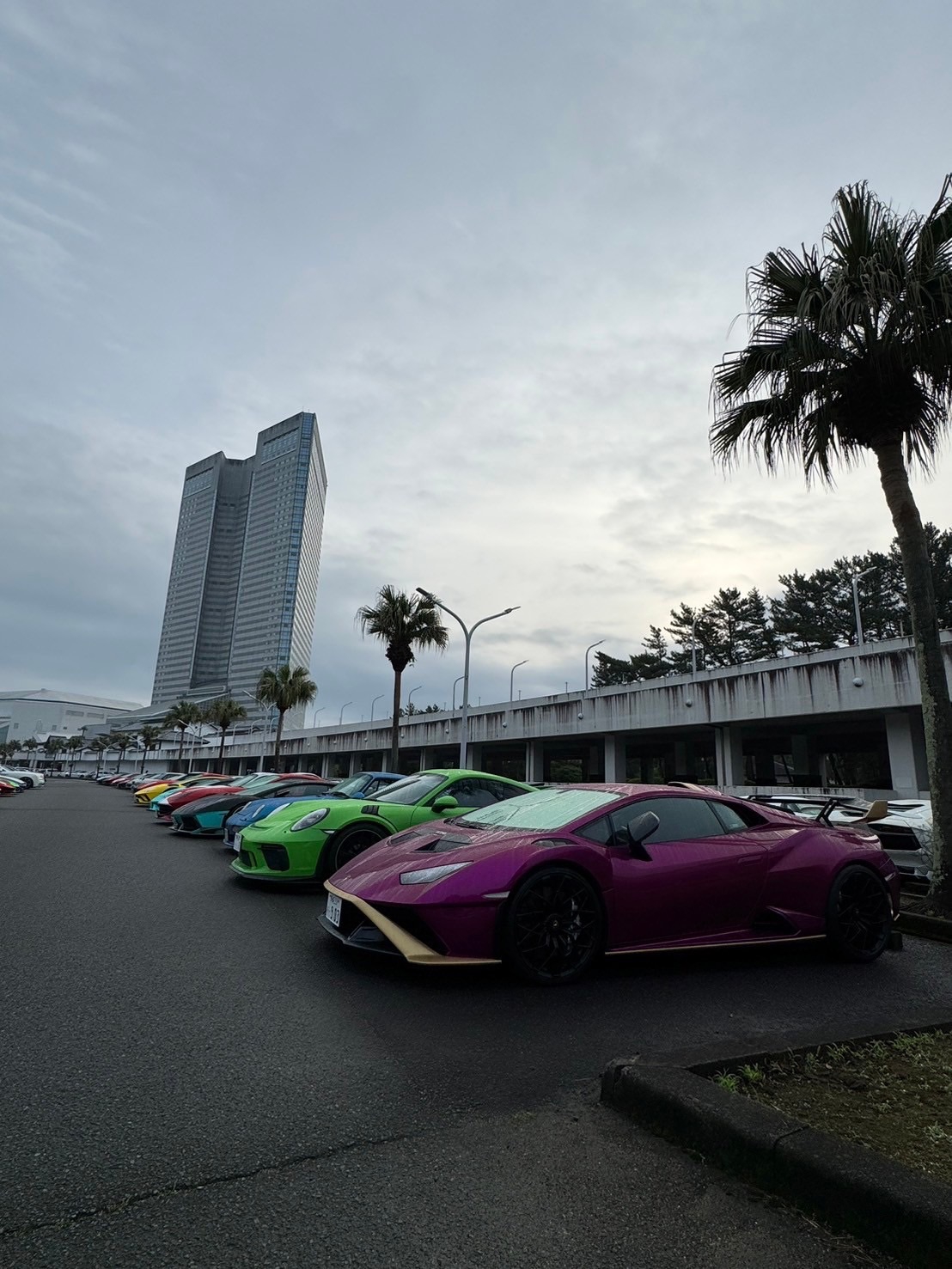 supercar meeting touring Miyazaki 2024 | F.PAZU