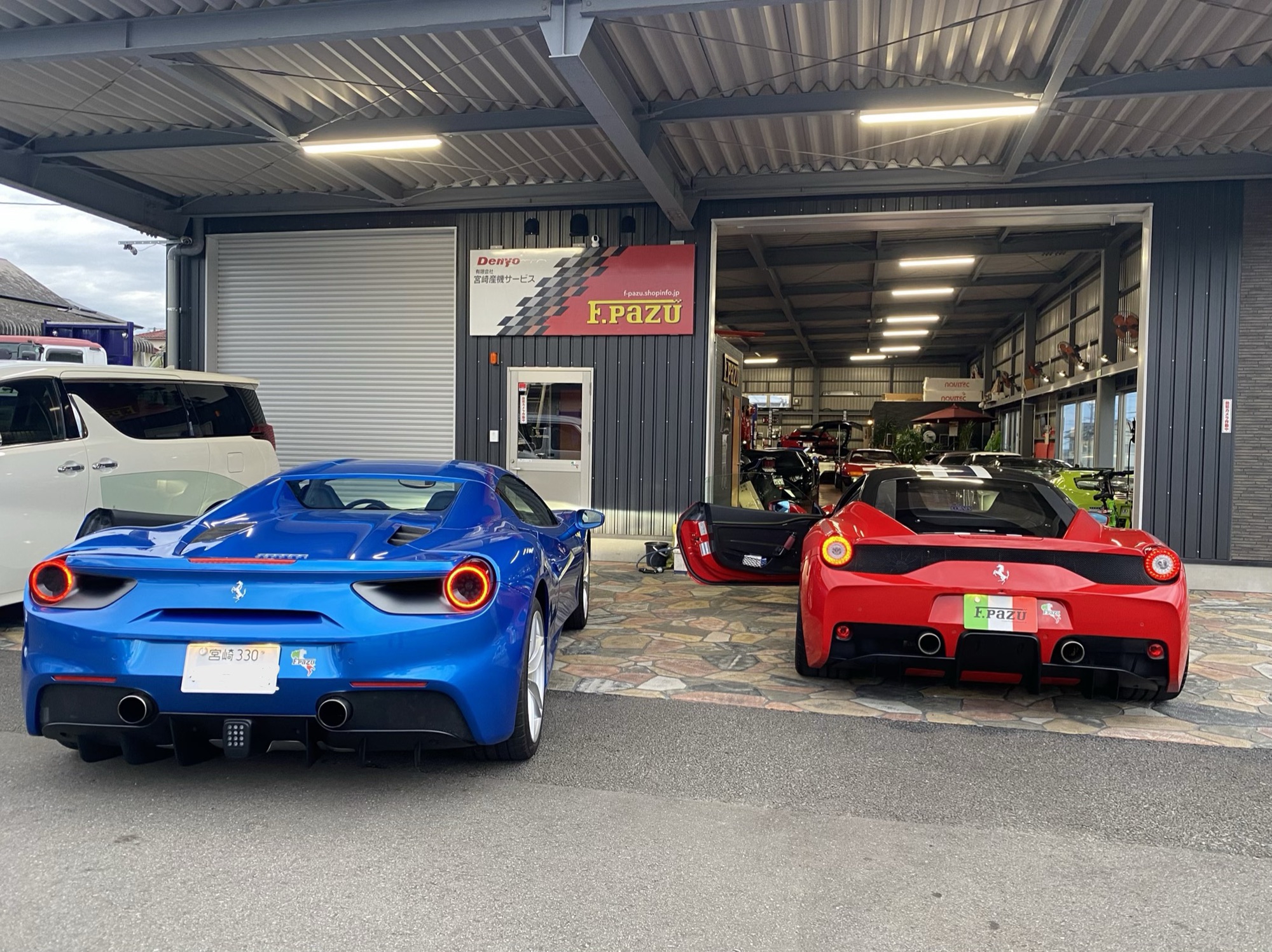 2テールFerrariV8モデル | F.PAZU 2テールFerrariV8モデル | F.PAZU