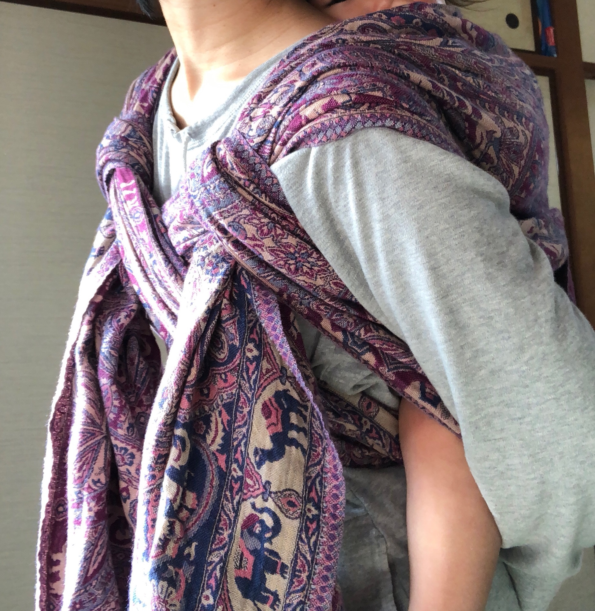 ◇アルミトラ Incredible India – Pink Imperia | ベビーをギュッと！ Babywearing HUG Saitama  & Tokyo-Kita