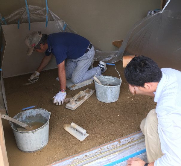 土間タタキ 樹技建設 土間タタキ 樹技建設