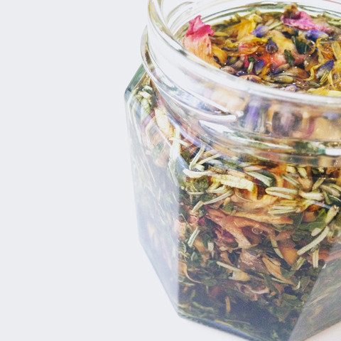 オーガニックハーブで作る 若返りの秘薬 ハンガリアンウォーター クリーム作り Gofuku Botanical Atelier