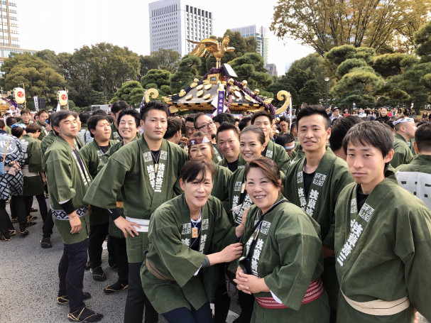 新天皇陛下御即位をお祝いする国民祭典 浅草町清三睦会