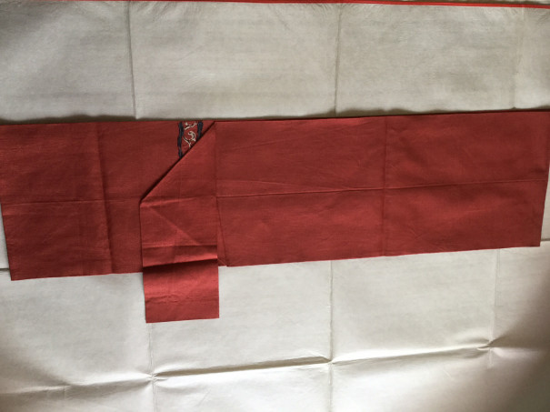 松葉仕立ての名古屋帯のたたみ方 かわの着物着付け教室