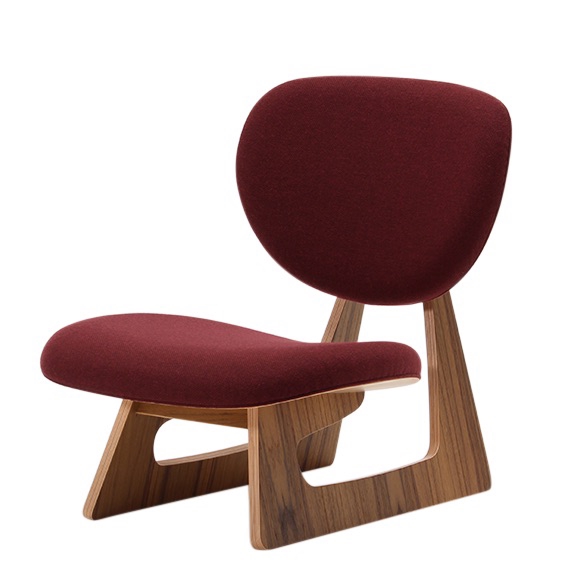 TENDO MOKKO ROSEWOOD LEGLESS CHAIR / 廃盤 天童木工 藤森健次
