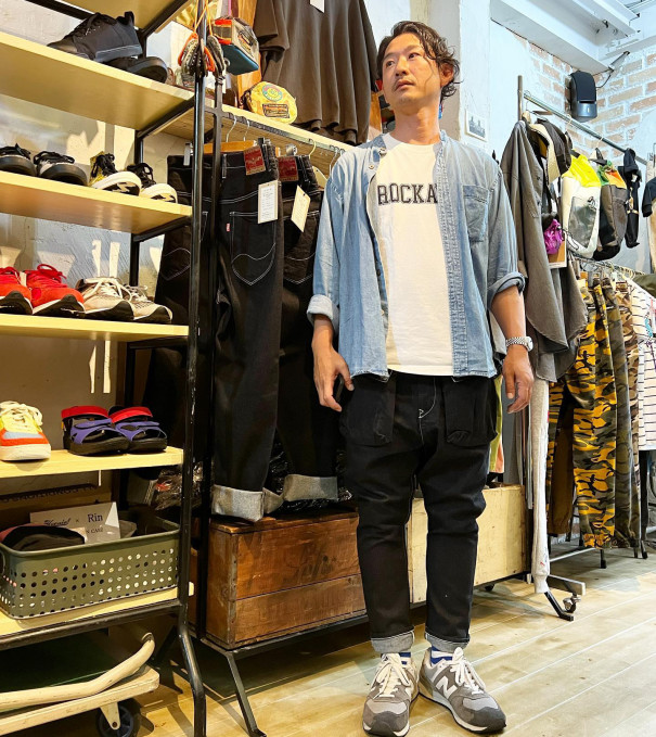 Natal Design G55 Sarouel Flap Denim Pants ONE WASH。 | Rin中崎店