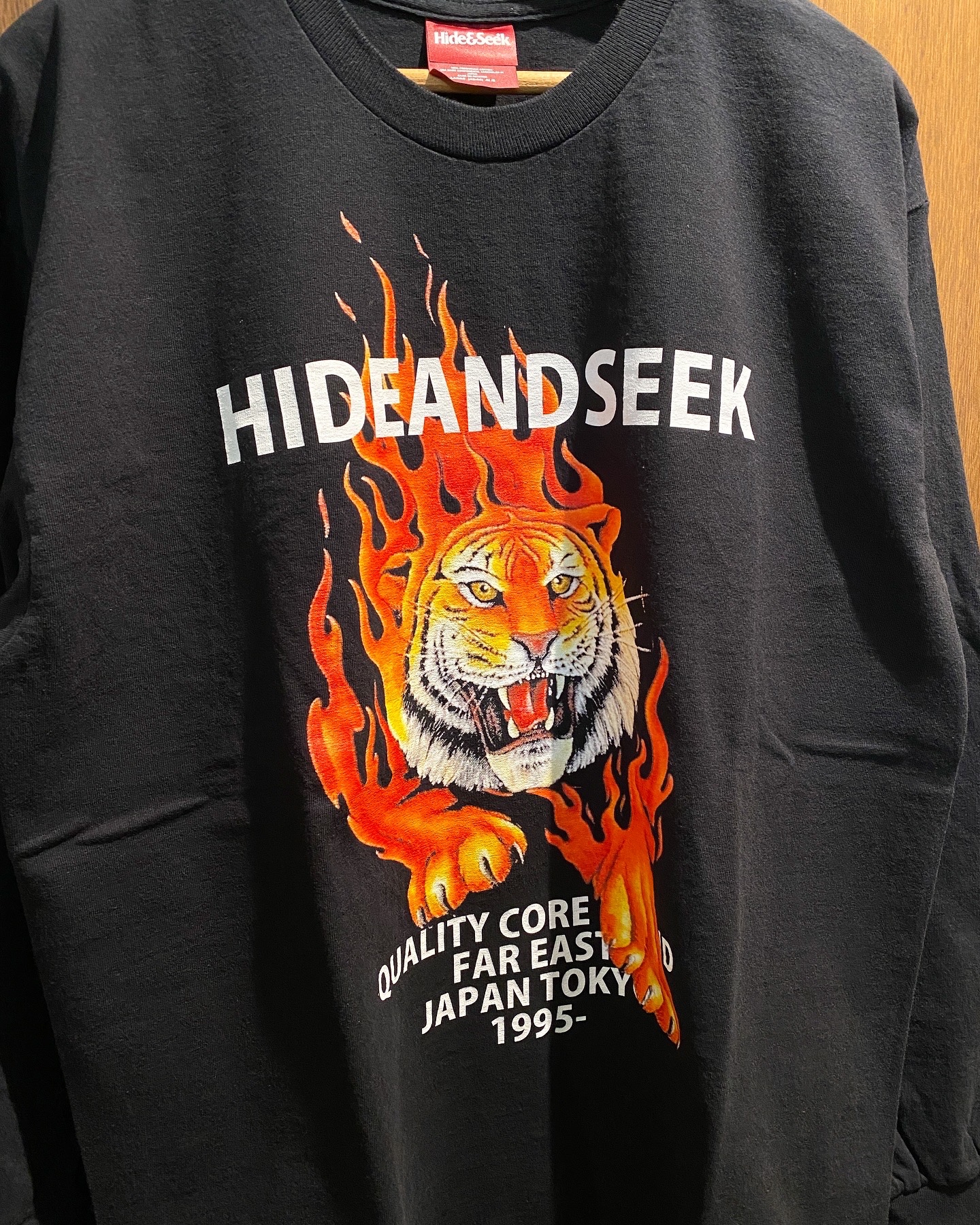 HIDEANDSEEK 25SS Tiger L/S TEE発売開始 | FAGRASS WEB SITE