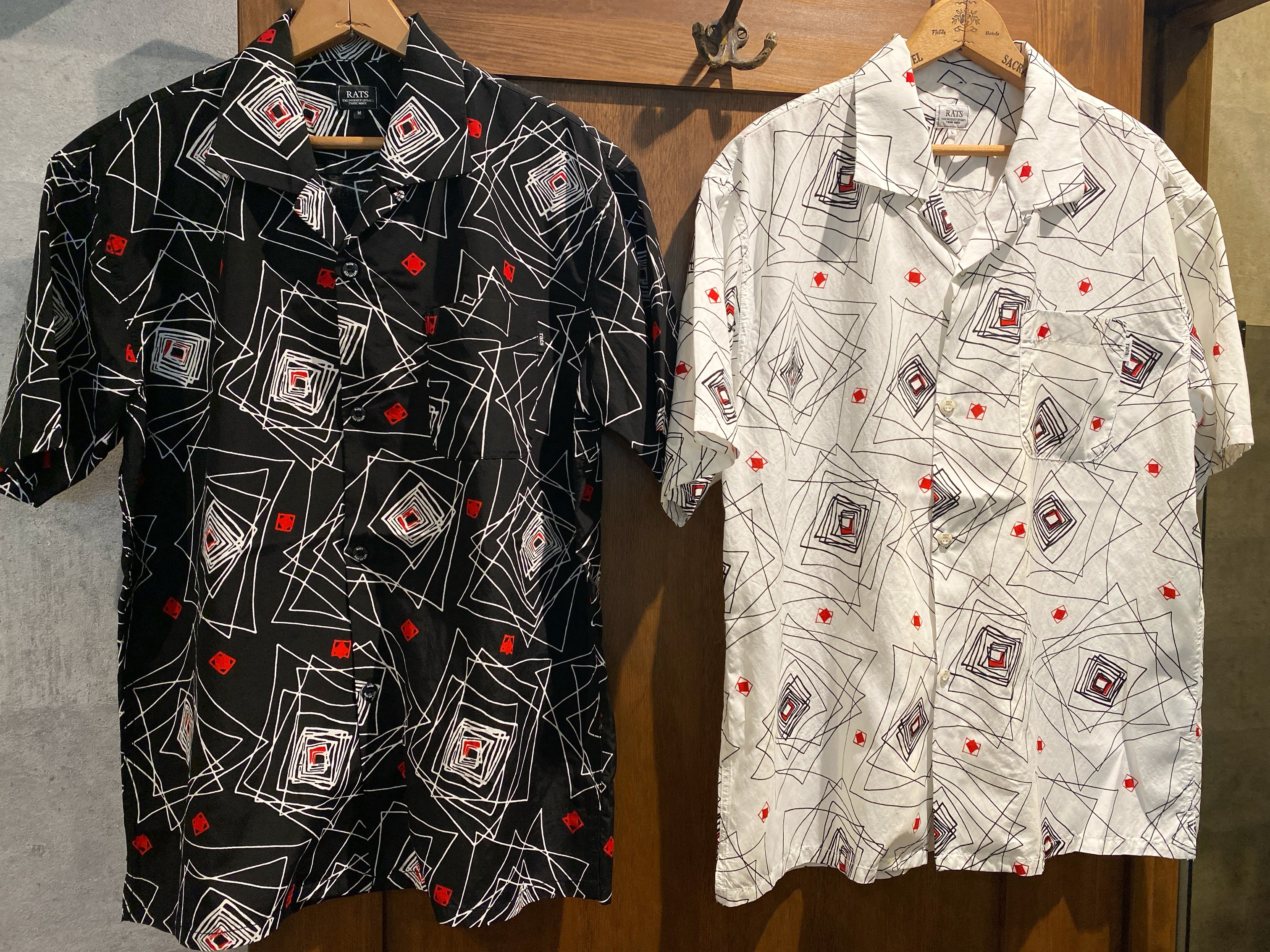 RATS 26SS GEOMETRIC S/S SHIRT発売開始 | FAGRASS WEB SITE