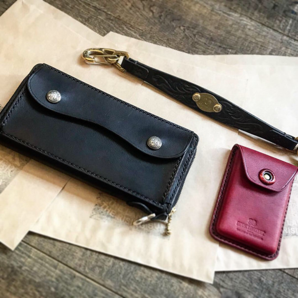 RATS ラッツ LEATHER WALLET レザーウォレット（□RATS(ラッツ) RATS 