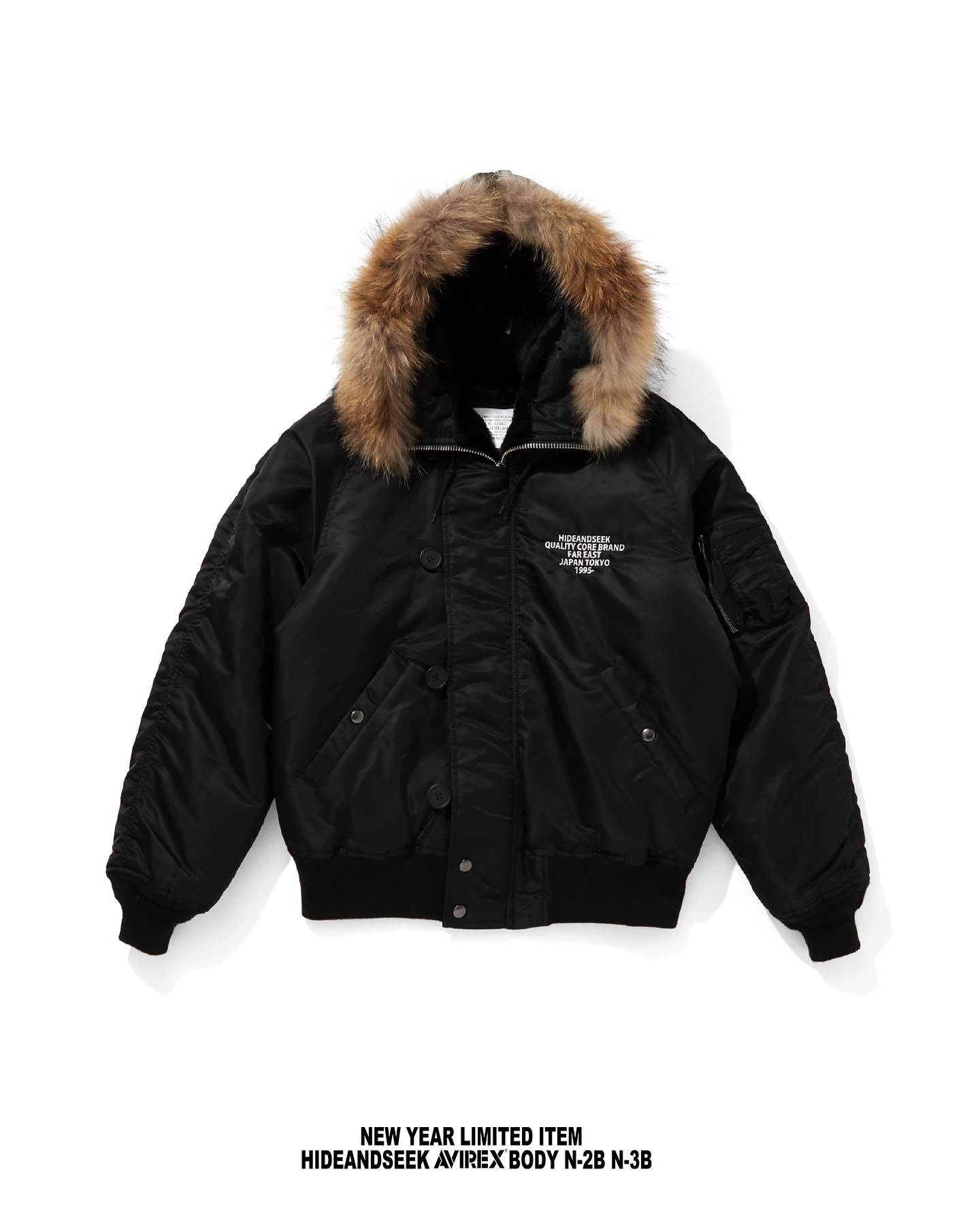 HIDEANDSEEK 2026 NEW YEAR SPOT ITEM AVIREX BODY 1/3(sat) 12:00