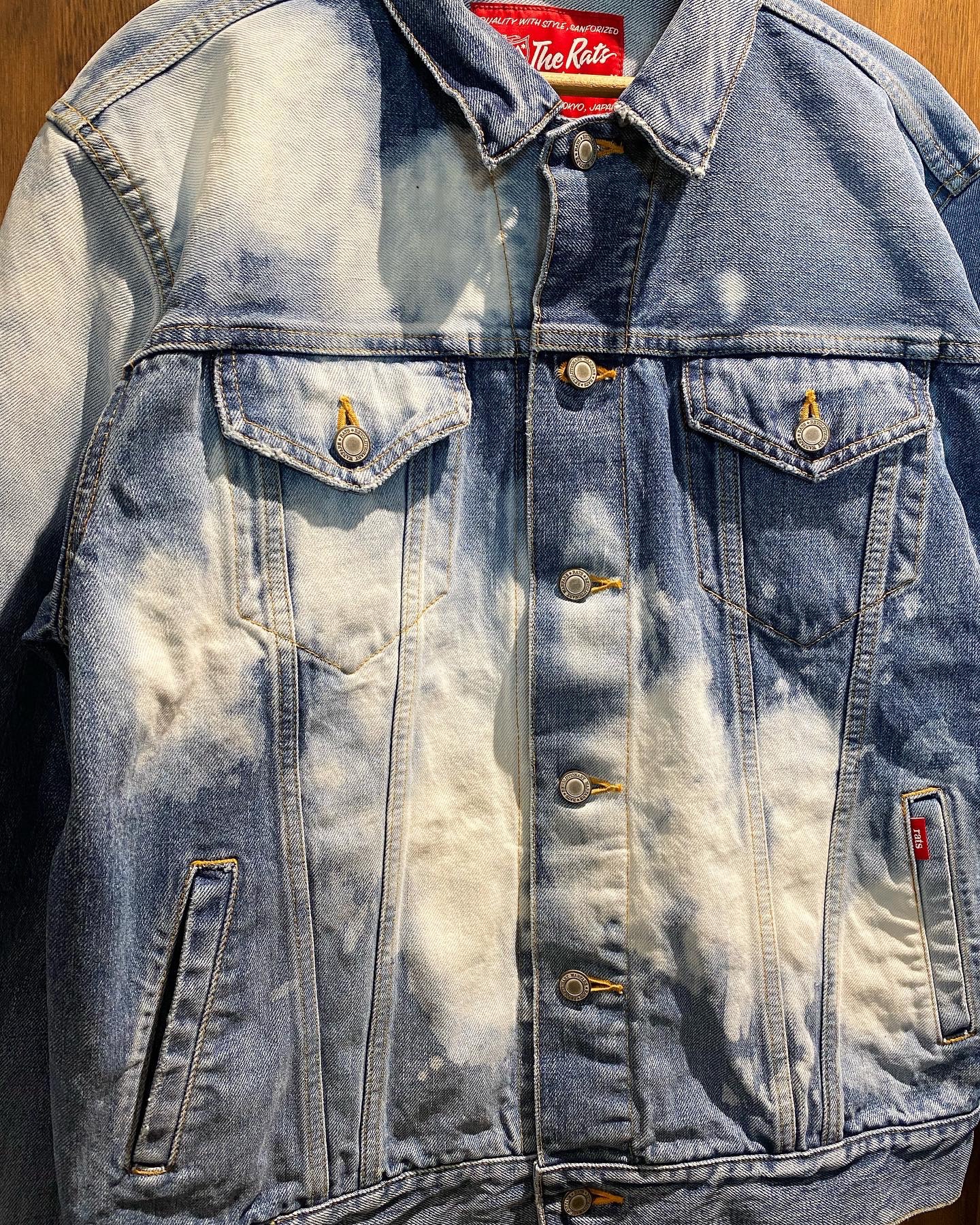 RATS 22SS新作BLEACH DENIM JACKET発売開始 | FAGRASS WEB SITE