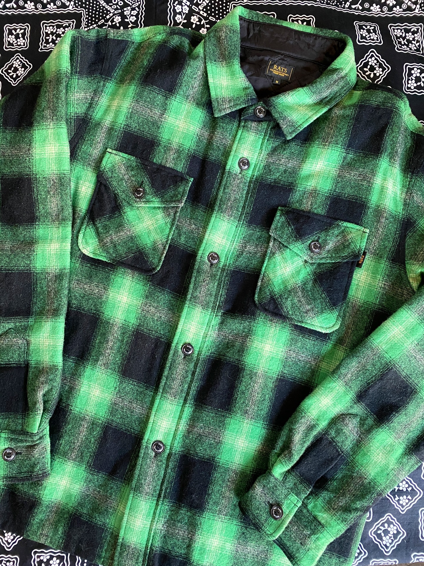 RATS 25AW WOOL CHECK SHIRT JKT発売開始 | FAGRASS WEB SITE