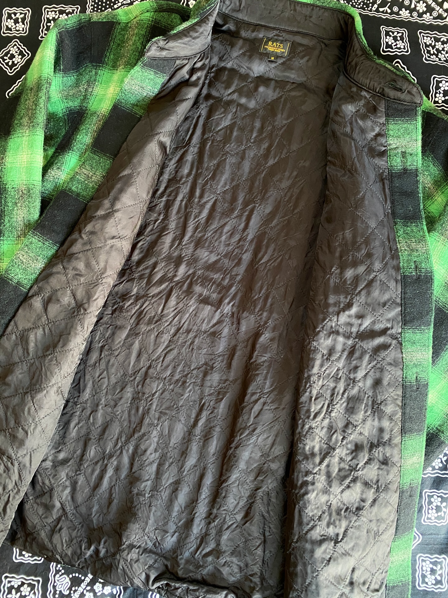 RATS 25AW WOOL CHECK SHIRT JKT発売開始 | FAGRASS WEB SITE