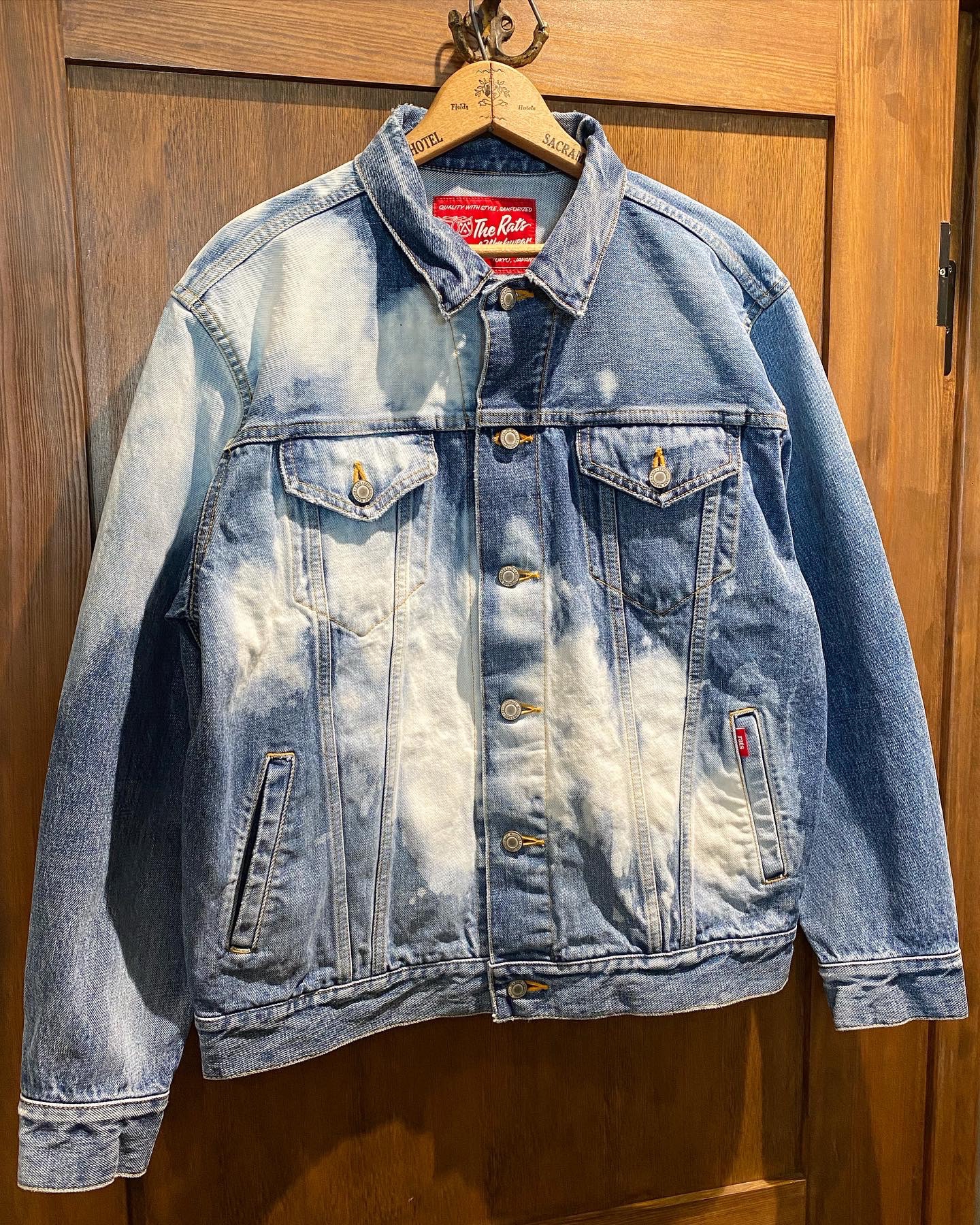 RATS 22SS新作BLEACH DENIM JACKET発売開始 | FAGRASS WEB SITE