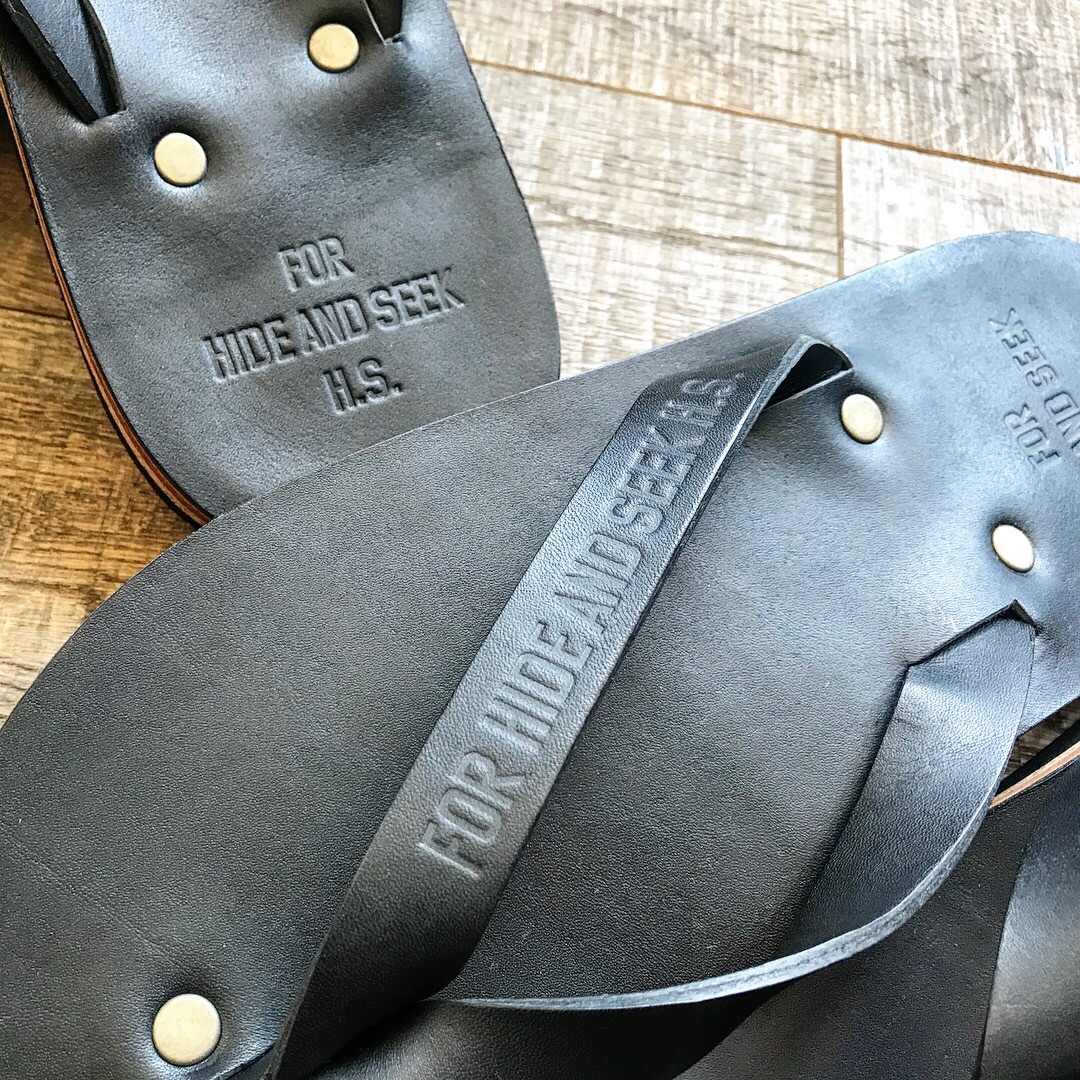 hide and seek レザーサンダル　ハイドアンドシーク FOR HS LEATHER SANDAL発売開始 | FAGRASS BLOG