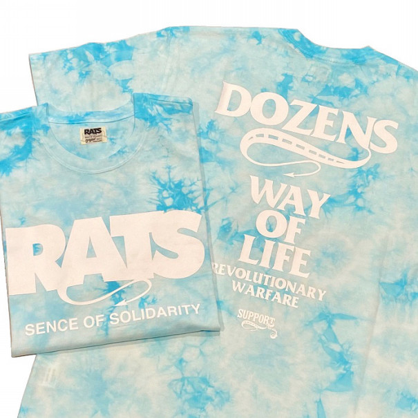 ラッツ初となるタイダイTシャツ好評発売中です。 | FAGRASS WEB SITE