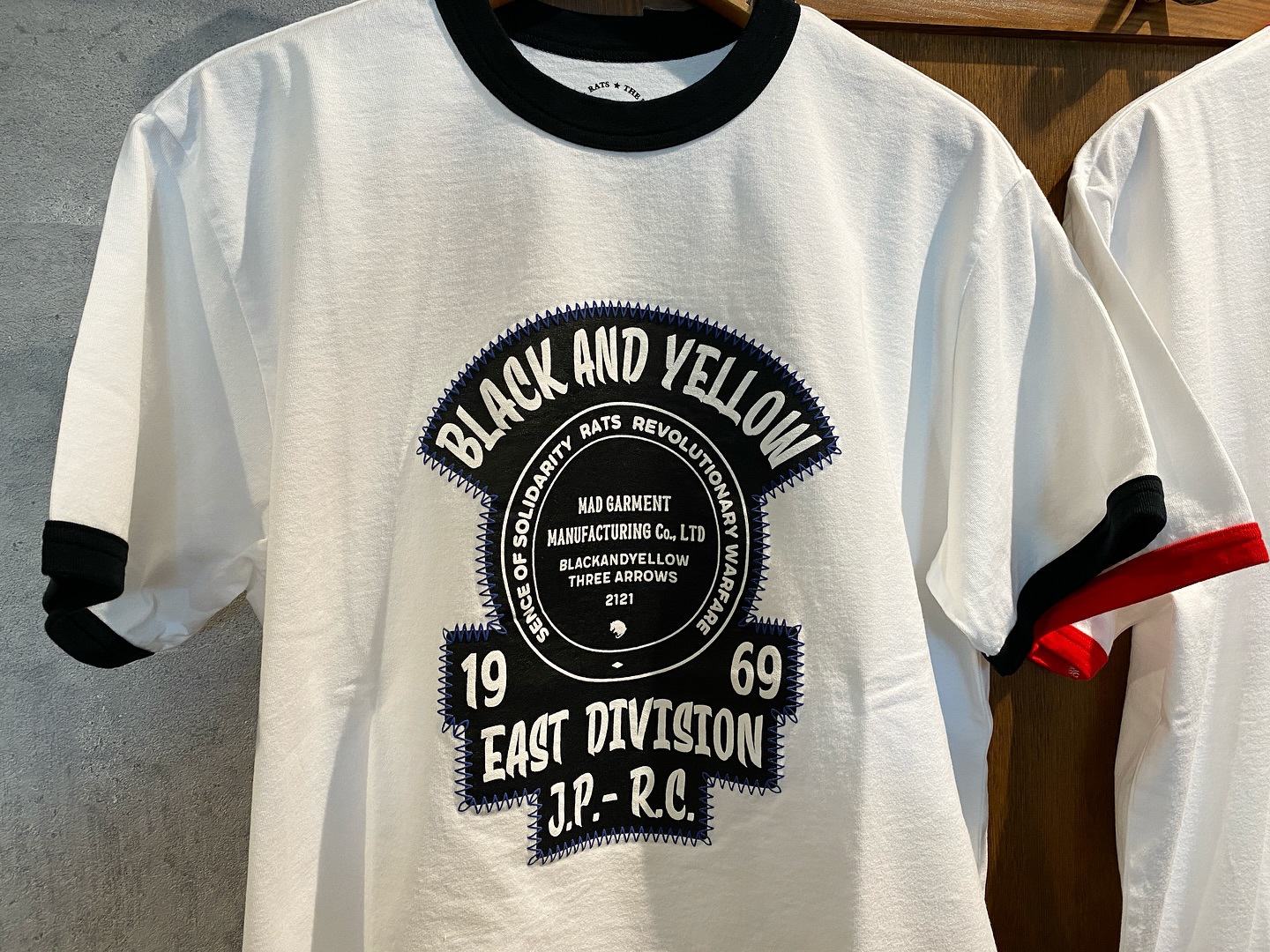rats ラッツ TRIM TEE トリム Tシャツ 半袖シャツ T-SHIRT RATS 「TRIM PRINT TEE」 トリムティーシャツ