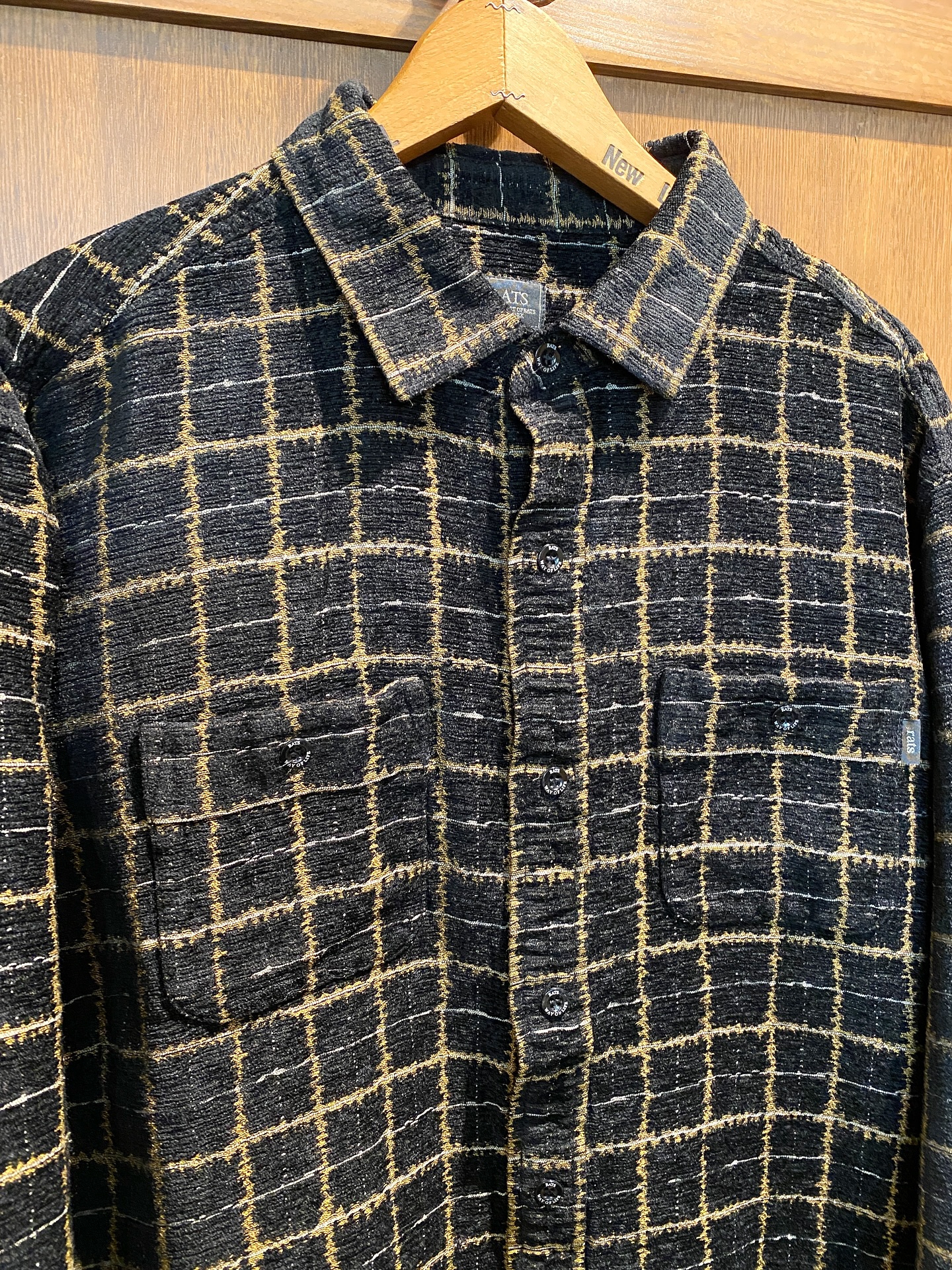 RATS 25AW MOLESKIN CHECK SHIRT発売開始 | FAGRASS WEB SITE