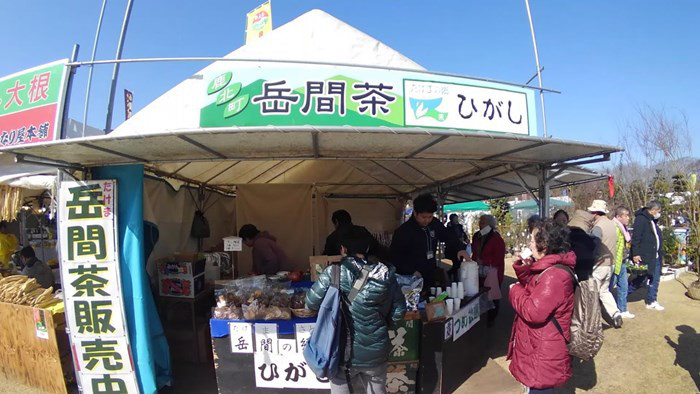 Ja植木まつりにお茶屋さん 出店されてます 鹿北んもん