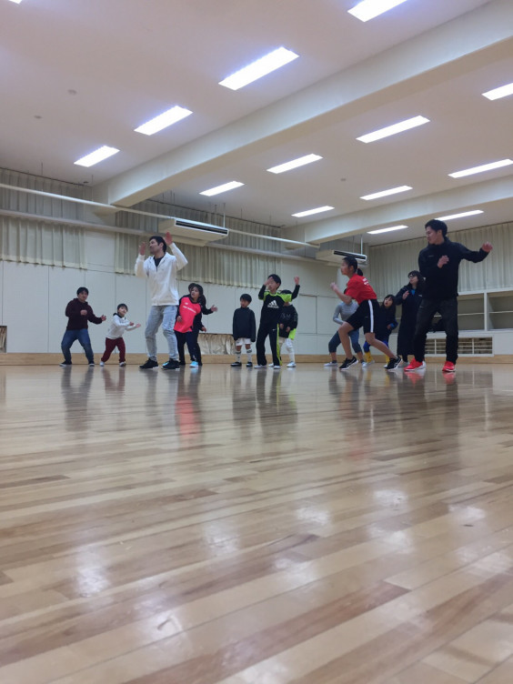 第二回 サッカートレーニング ダンススクール 19 02 24 リオクロス Hirakata