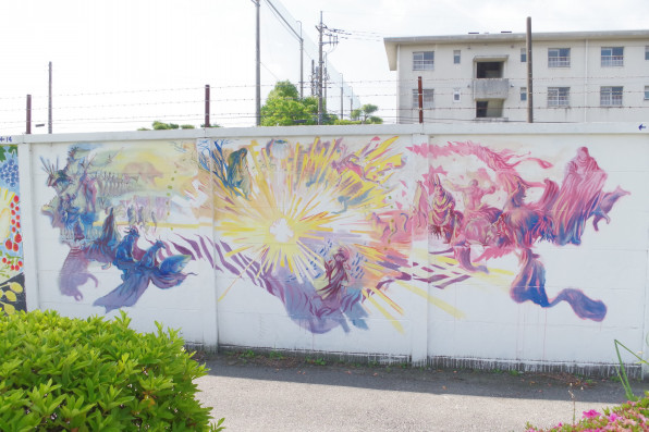 18 6 4 壁画アート 駅メモラッピング ある奈良の人のhp