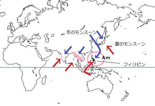 東アジア 地理 いつもの学園